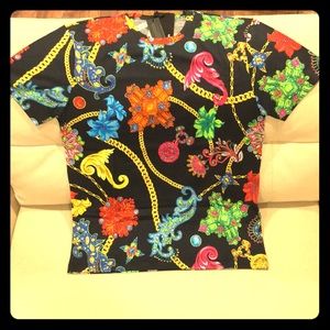 Versace Multi print T shirt ๐ฅ